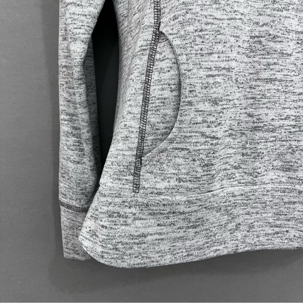 Kuhl Lea Heather Grey Funnel Neck Sweatshirt - Picture 3 of 16